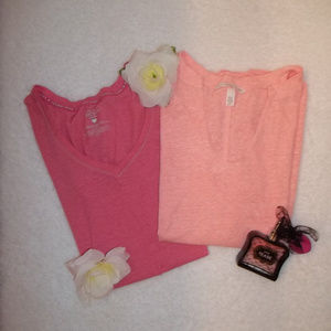 *BUNDLE* Victoria's Secret Shirts Both Size Small